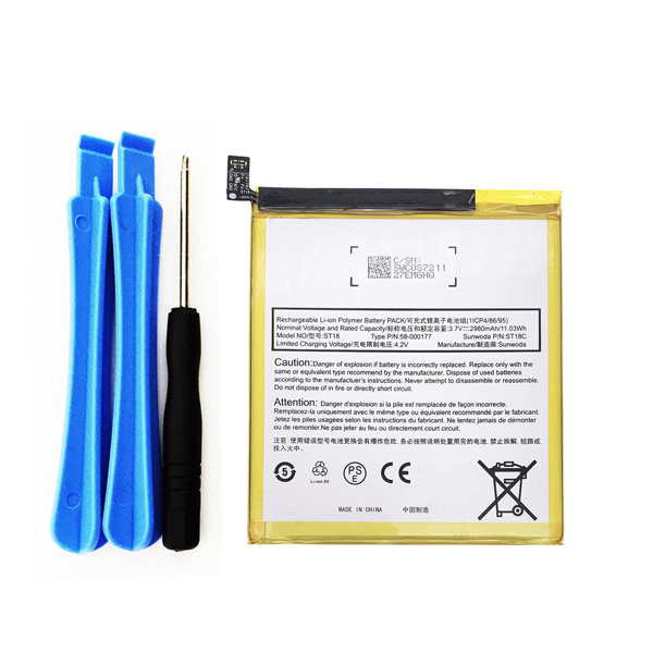 3.7V 2980mAh Replacement Battery for 58-000177 Amazon Fire 7" 7th Generation SR043KL