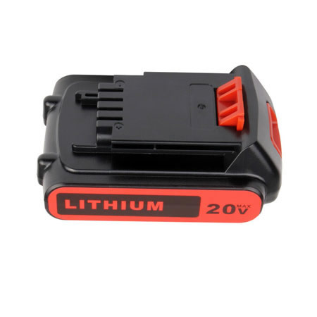 20V 2000mAh Replacement Battery for Black & Decker LB20 LBX20 LBXR20 LB2X4020 LBXR4020 LB2X4020-OPE