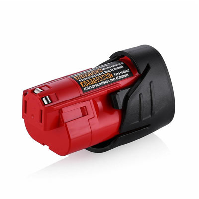 12V 2500mAh Replacement Tools Battery for Milwaukee C12B C12 BX M12 M12 XC - Click Image to Close