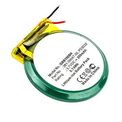 3.7V Replacement GPS Watch Battery for Garmin Forerunner 210 210W Approach S1 PD3032