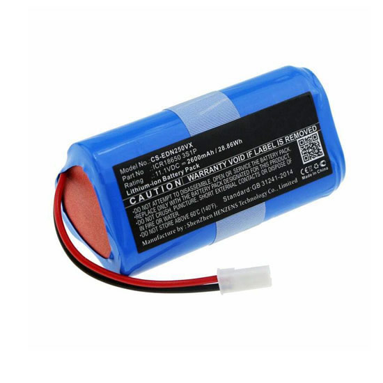 11.1V 2600mAh Replacement Li-ion Battery for Ecovacs CEN250 ML009 V700 ICR18650 3S1P - Click Image to Close