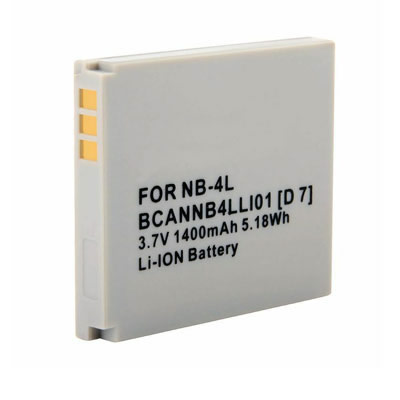 3.70V Replacement Battery for Canon NB-4L NB-4LH Digital IXUS 115 HS 130 IS 220 HS