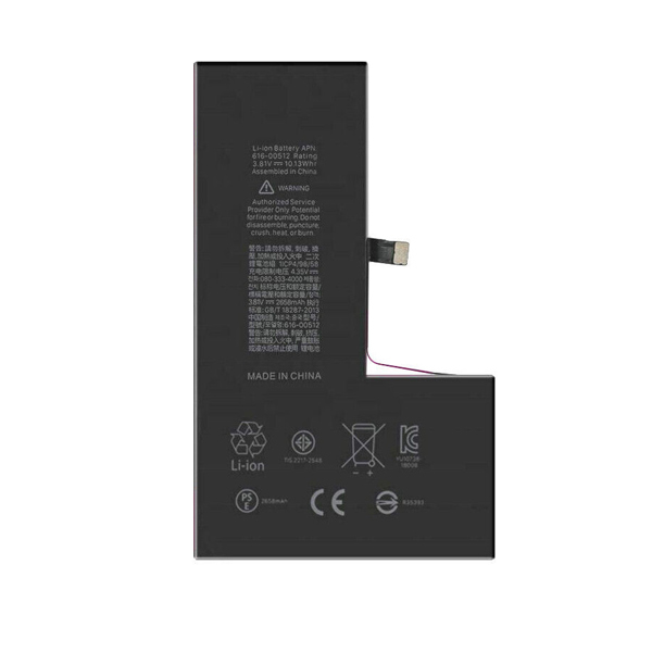 Replacement Battery for Apple iPhone XS A1920 A2097 A2098 A2100 3.81V 2658mAh