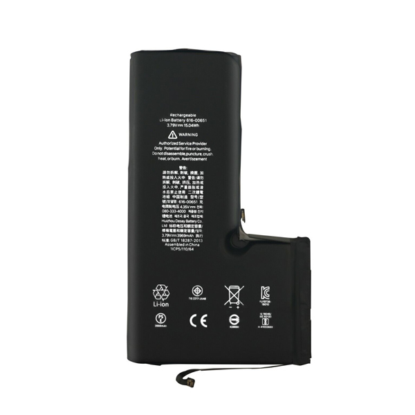 Replacement Battery for Apple iPhone 11 Pro Max A2161 A2218 A2220 3.79V 3969mAh - Click Image to Close