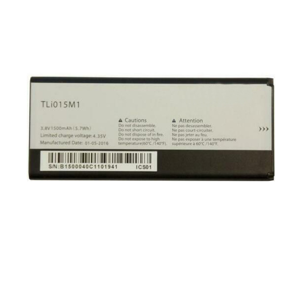 Replacement Battery for Alcatel OneTouch 4034A 4034G 4034X 4034M 4034D 4034E 4034F 4034N