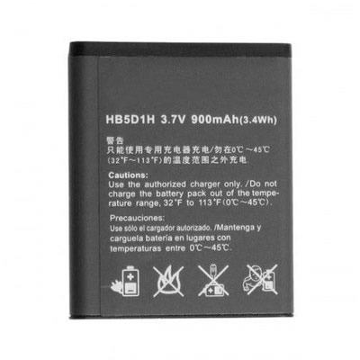 3.7V 900mAh Replacement Battery for Huawei HB5D1H Pillar M615 and Pinnacle 2 M635