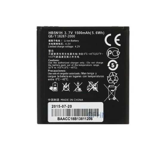 3.7V 1500mAh Replacement Battery for Huawei myTouch Q U8730 Premia M931 HB5N1 - Click Image to Close