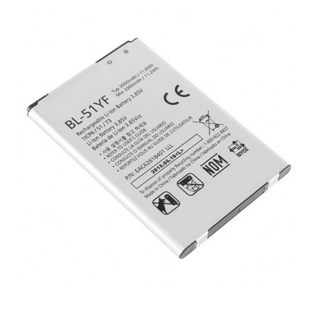 3.8V 3000mAh Replacement Battery for LG G4 H810 H811 LS991 VS986 US991 Stylo BL-51YF BL51YF - Click Image to Close