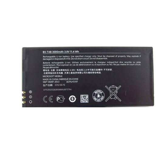 New 3.8V BV-T4B Replacement Battery for Nokia Microsoft 640 XL - Click Image to Close