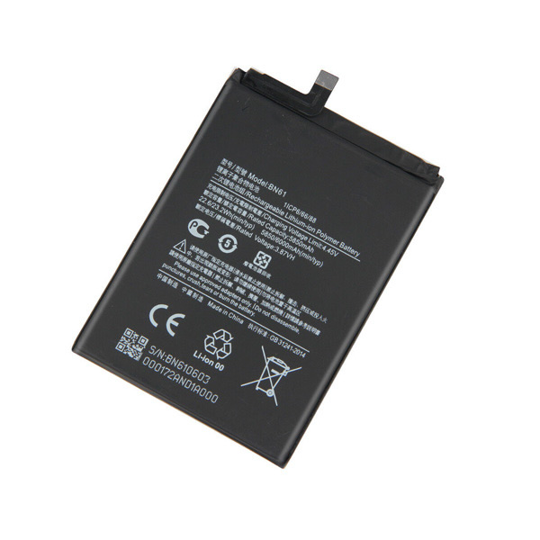 Replacement Battery for Xiaomi Pocophone X3 Poco X3 BN61 3.87V 6000mAh