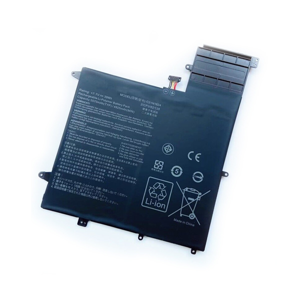Replacement Laptop Battery for ASUS C21N1624 0B200-02420000 7.7V 39Wh - Click Image to Close