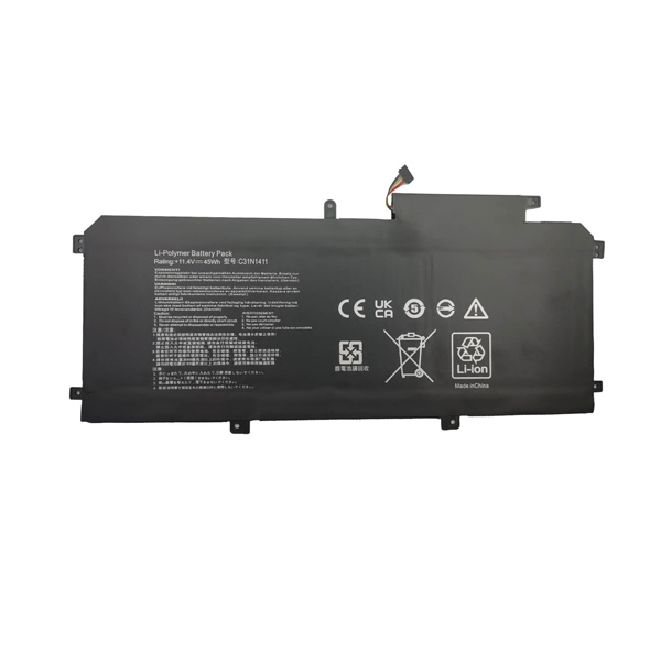 Replacement Laptop Battery for ASUS C31N1411 0B200-01180000 11.4V 45Wh - Click Image to Close