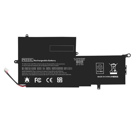 11.4V 56Wh Replacement Laptop Battery for HP Spectre Pro X360 Spectre 13 Series
