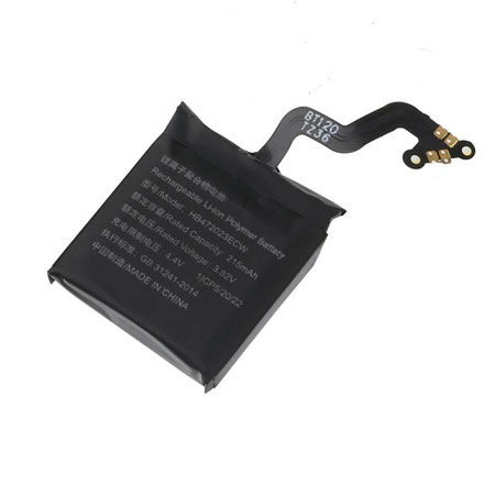 3.82V 215mAh Replacement Battery for Huawei HB472023ECW Watch GT 2 42mm - Click Image to Close