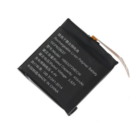 3.82V 455mAh Replacement Battery for Huawei HB532729ECW Watch GT 2 46mm - Click Image to Close
