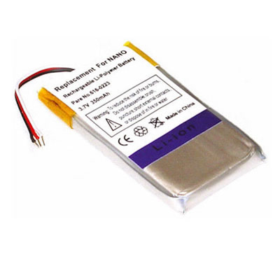3.7V 350mAh Replacement Battery for Apple iPod Nano 1GB 2GB 4GB 616-0223 616-0224 A1137