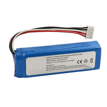 3.7V 6000mAh Replacement Battery for JBL GSP1029102A Charge 3 2016 Version - Click Image to Close