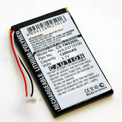 3.7V 1300mAh Replacement Battery for TomTom CSTM920SL TomTom Go 720 720T 730 730T
