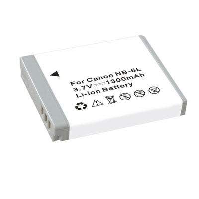 3.70V 1300mAh Replacement Battery for Canon NB-6L NB 6L IXUS 105 IXY 30S PowerShot D20 S95
