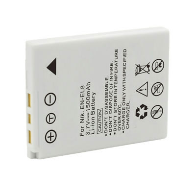3.7V 1500mAh Replacement Battery for Nikon Coolpix S6 S7 S7c S8 S9 S50 S50c - Click Image to Close