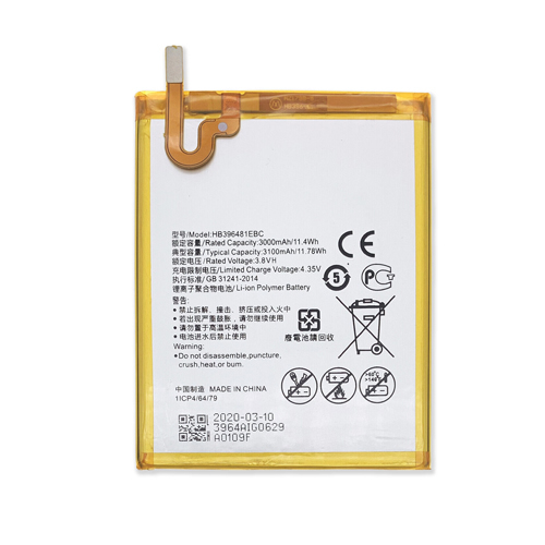 3.8V 3100mAh Replacement Battery for Huawei Honor 6 5X 5A GR5 Y6II G8 G8X Maimang 4 D199 HB396481EBC