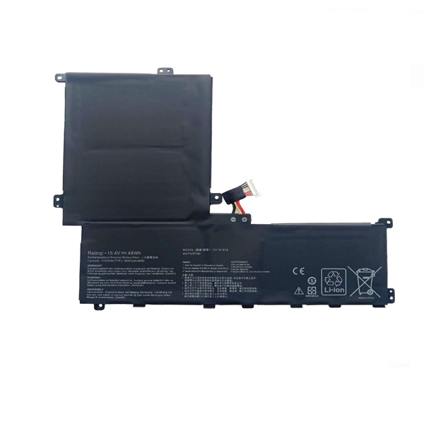 Replacement Laptop Battery for ASUS C41N1619 0B200-02350100 15.4V 48Wh - Click Image to Close