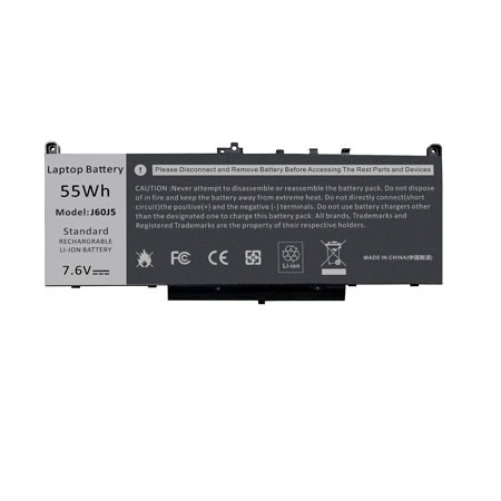 7.6V Replacement J60J5 R1V85 451-BBSX R97YT Battery for Dell Latitude E7270 E7470 Series Laptop