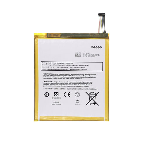 3830mAh Replacement ST10 58-000119 Battery for Amazon Kindle Fire HD 10 5th Gen SR87CV B00VKIY9RG