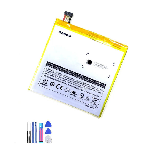 3.7V 3400mAh 58-000092 Battery Replacement for Amazon Fire HD 6 4th Generation PW98VM