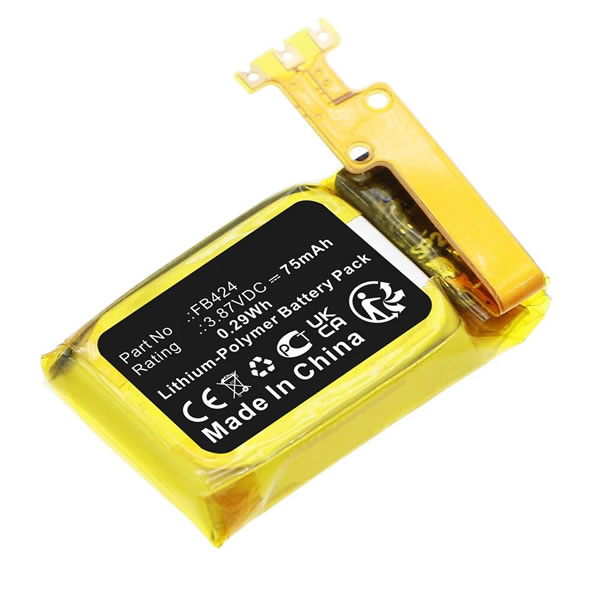 (image for) 3.87V 75mAh Replacement Battery for Fitbit Inspire 3 Fitness Watch FB424 391220
