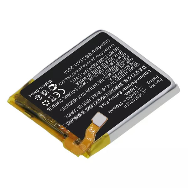(image for) 3.85V 260mAh Replacement Battery for Fitbit Versa 3 Smartwatch FB511 LSS352325P