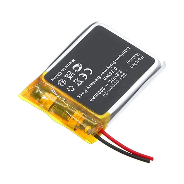 (image for) 3.8V 200mAh Replacement Battery for 361-00086-24 Garmin Instinct Solar Outdoor Smartwatch