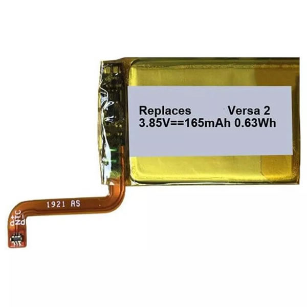 (image for) 3.85V 165mAh Replacement Battery for Fitbit Versa 2 Smartwatch FB507 LSSP281928 SP281928SF