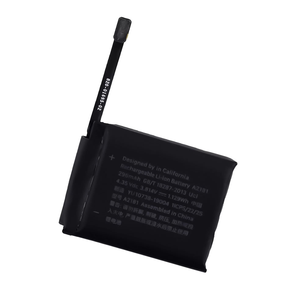 (image for) Replacement Battery Pack For Apple Watch Series 5/SE 44mm A2181 296mAh