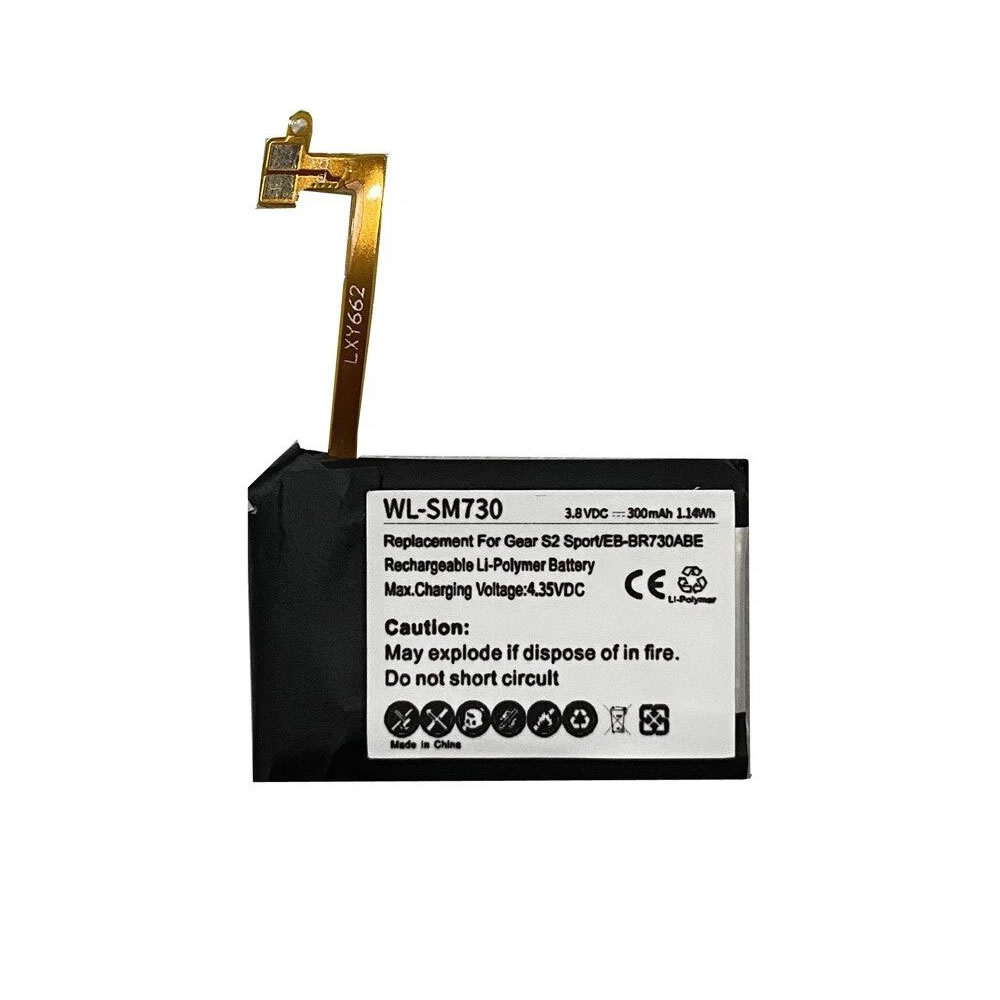 (image for) 3.8V 300mAh Replacement Battery for Samsung EB-BR730ABE Gear S2 3G SM-R730 SM-R730A SM-R730V SM-R600