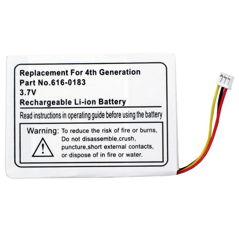 (image for) 3.7V 800mAh Replacement Battery for Apple iPod Photo 4th Gen 20GB 30GB 40GB 60GB