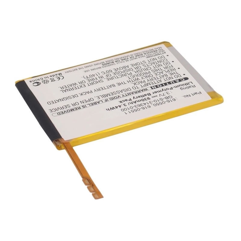 (image for) 3.7V 950mAh Replacement Battery for Apple iPod 4th Gen iPod Touch 616-0552 616-0553