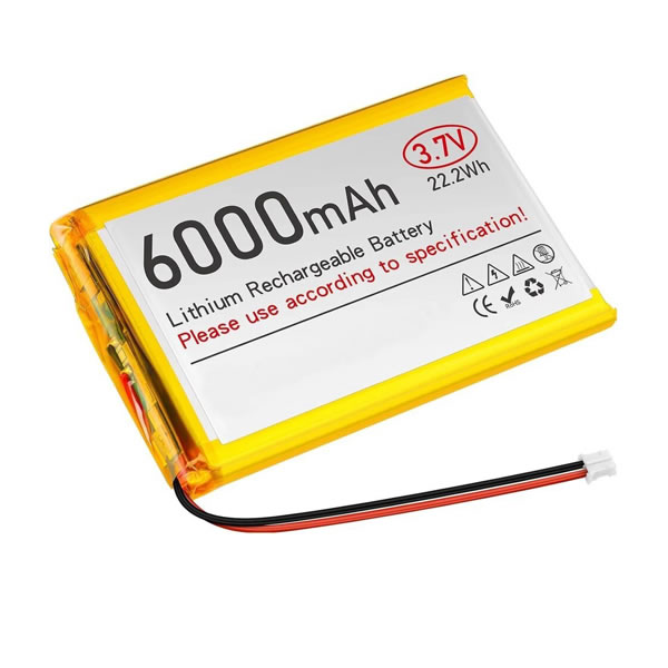 (image for) 3.7V 6000mAh Replacement 1S Lipo Battery 3C PH2.0 Plug for Raspberry Pi UPS