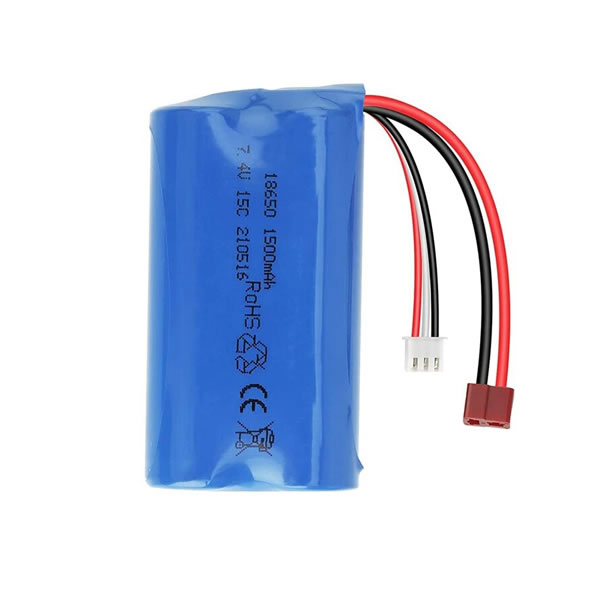 (image for) 1500mAh 7.4V Replacement Battery for WLtoys 4WD Rc Cars 12401 12402 12403 12404 12423 12428