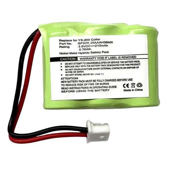 (image for) 3.6V Replacement Battery for DOGTRA Dog Collar Receiver 35AAAH3BMX 150NCP 202NCP 210NCP