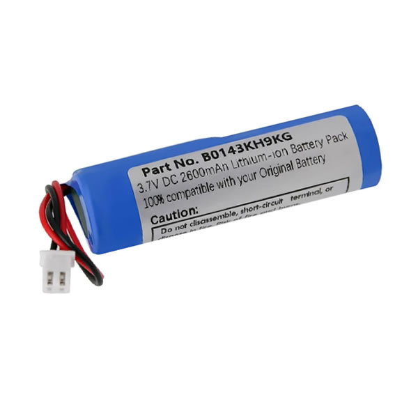 (image for) 3.7V 2600mAh Replacement ICR18650 JST XH 2.54 Plug Li-ion Battery for Electronics Toys Lighting Croove Voice Amplifier