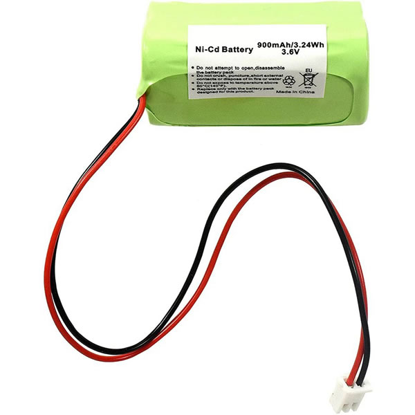 (image for) 3.6V 900mAh Emergency Exit Light Battery for Unitech AA900MAH 6200RP Exitronix 10010037 Replacement