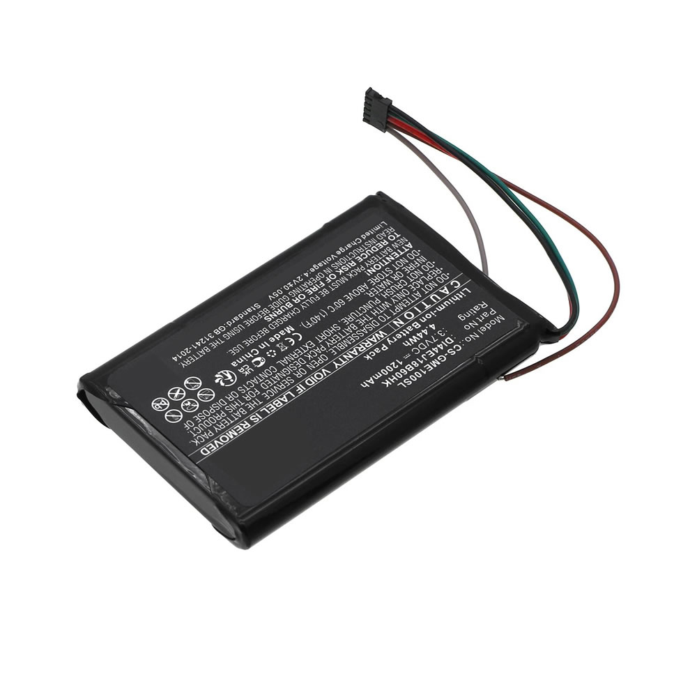 (image for) 3.7V 1200mAh Replacement Li-ion Battery for Garmin DI44EJ18B60HK Edge 1000 010-01161-00