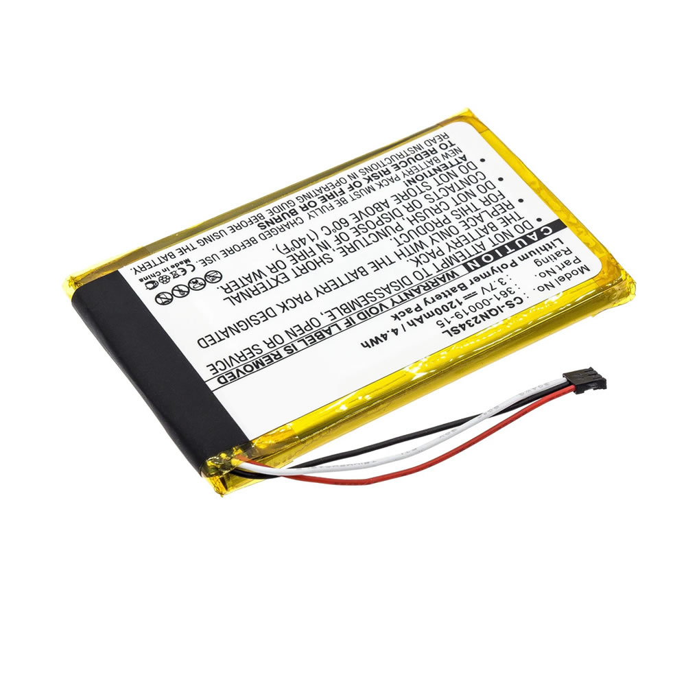 (image for) 3.7V 1200mAh Replacement Li-Polymer Battery for Garmin 361-00019-15 Nulink 2340 2390
