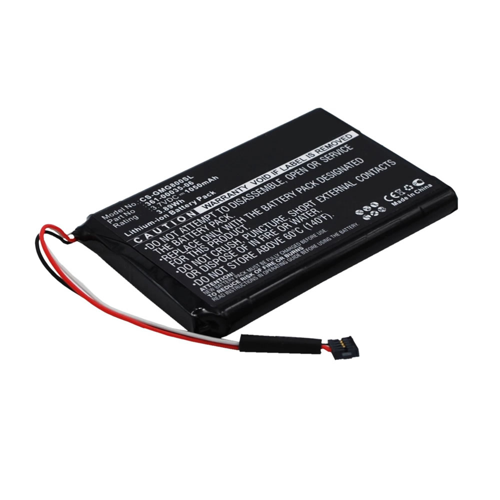 (image for) 3.7V 1050mAh Replacement Li-ion Battery for Garmin 361-00035-06 Approach G8
