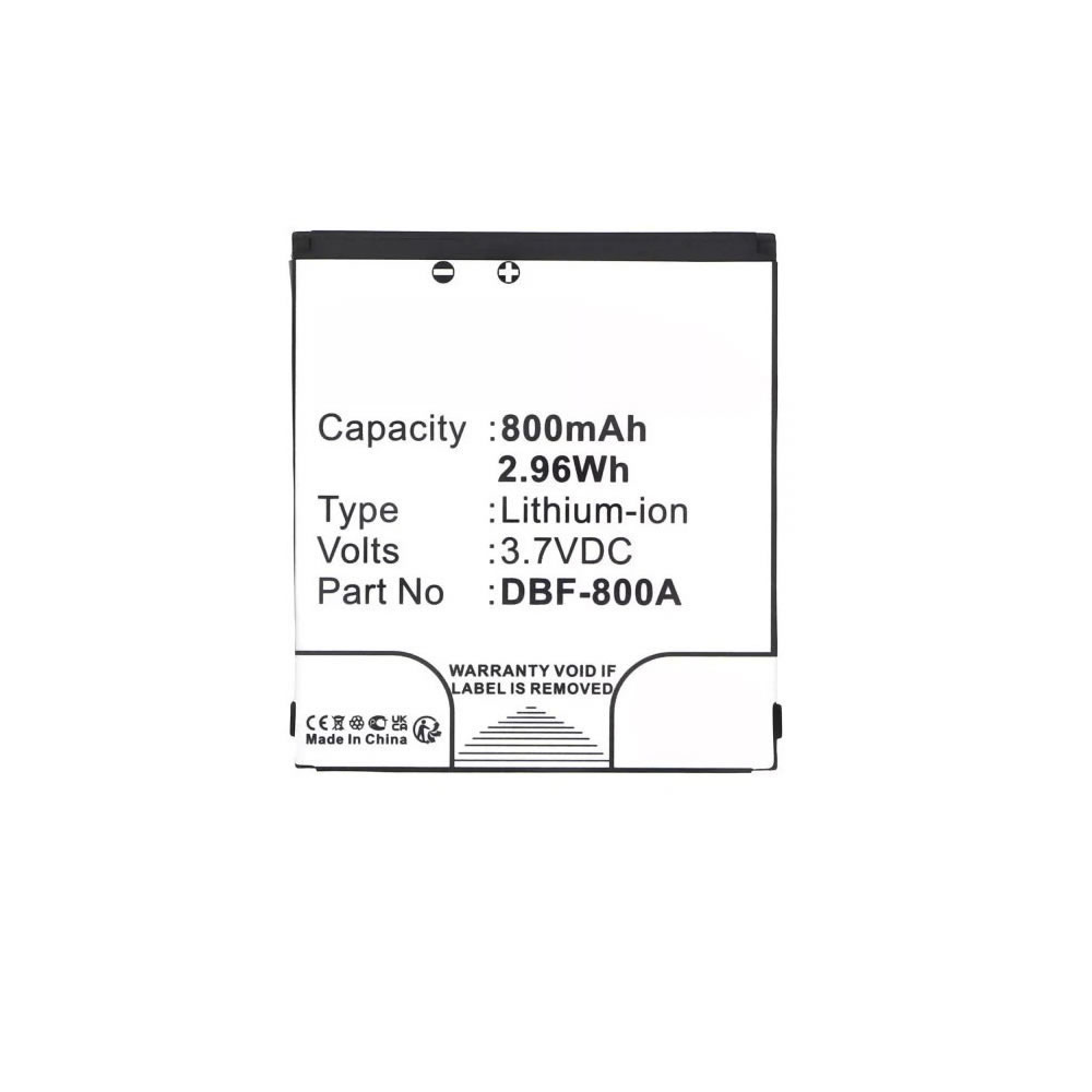 (image for) 3.7V 800mAh Replacement Battery for Doro PhoneEasy 605 605GSM 610 610GSM 612 612GSM