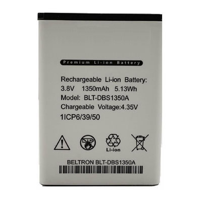 3.8V 1350mAh Replacement Battery for Doro DBS-1350A DORO 7060 DBS 1350A
