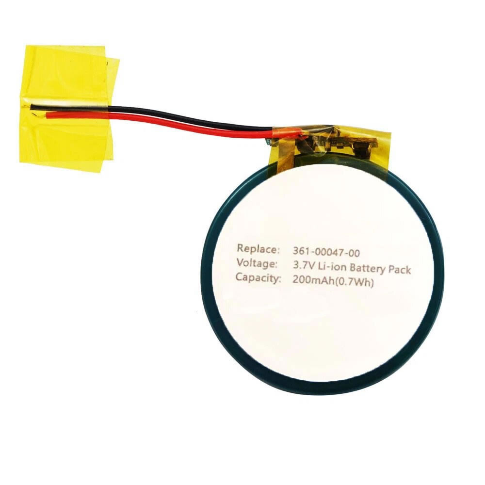 (image for) 3.7V Replacement GPS Watch Battery for Garmin 361-00047-00 Forerunner S1 S1W 110