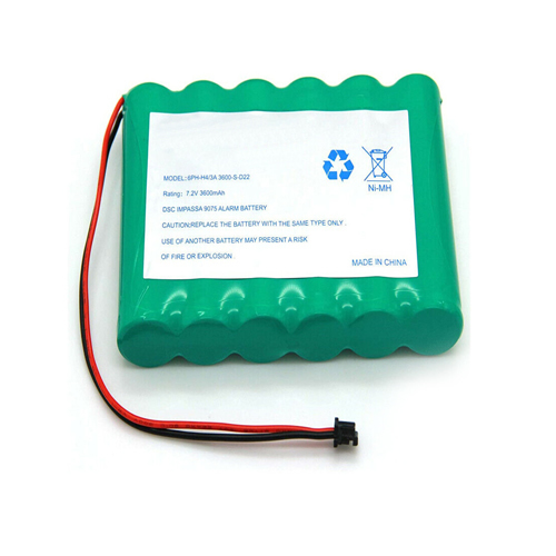7.2V 3600mAh Replacement Ni-MH Battery for 17000152 6PH-H-4/3A3600-S-D22 IMPASSA BH7236-SS - Click Image to Close