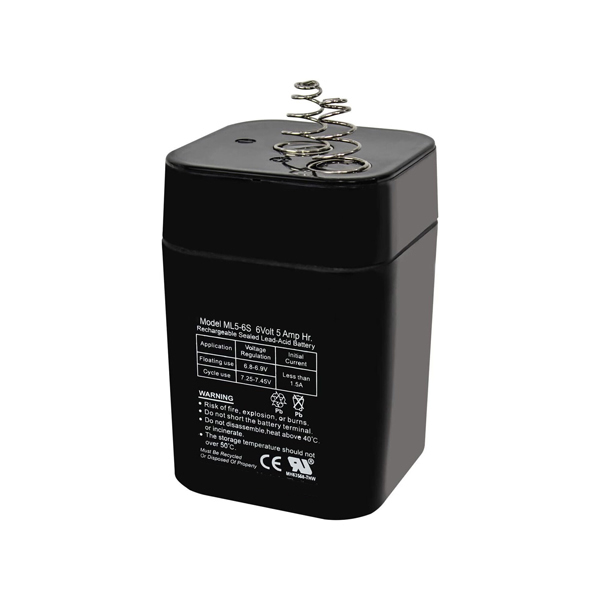6V 5Ah SLA Replacement Battery for Checkers Premium BR6.B.D3